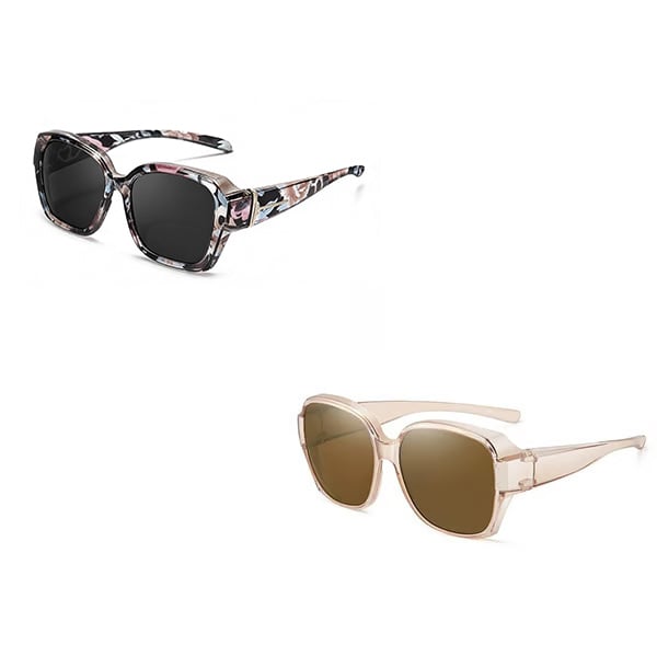 🎉LAST DAY - BUY 1 GET 1 FREE😎2026 New Polarized UV400 Protection Trendy Round Cat-eye Sunglasses 🕶️