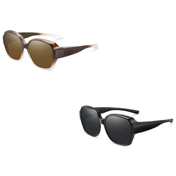 🎉LAST DAY - BUY 1 GET 1 FREE😎2026 New Polarized UV400 Protection Trendy Round Cat-eye Sunglasses 🕶️