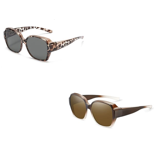 🎉LAST DAY - BUY 1 GET 1 FREE😎2026 New Polarized UV400 Protection Trendy Round Cat-eye Sunglasses 🕶️