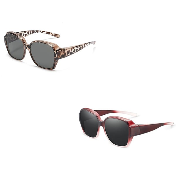 🎉LAST DAY - BUY 1 GET 1 FREE😎2026 New Polarized UV400 Protection Trendy Round Cat-eye Sunglasses 🕶️