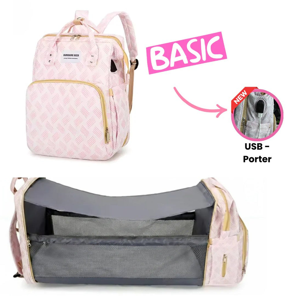 Luxe 3-in-1 Diaper Backpack
