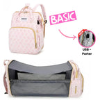 Luxe 3-in-1 Diaper Backpack