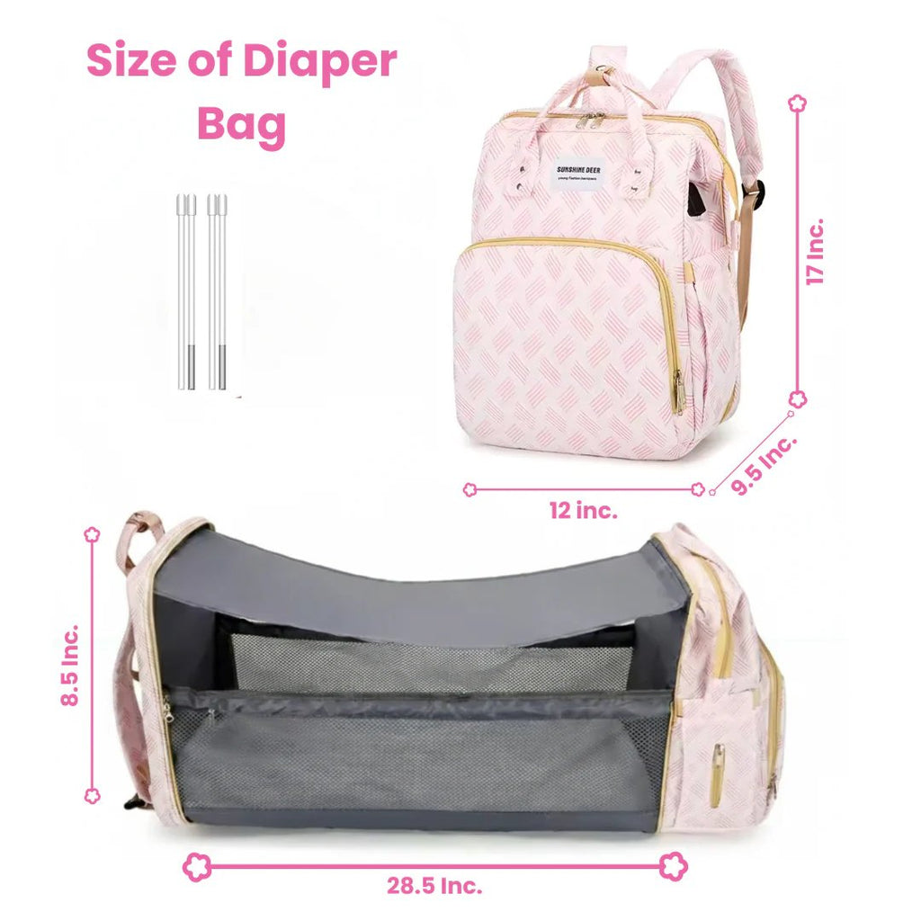 Luxe 3-in-1 Diaper Backpack