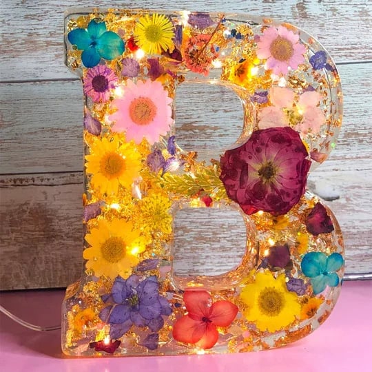 🌸Last Day 49% OFF - Flowers Resin Night Light (Free Shipping)