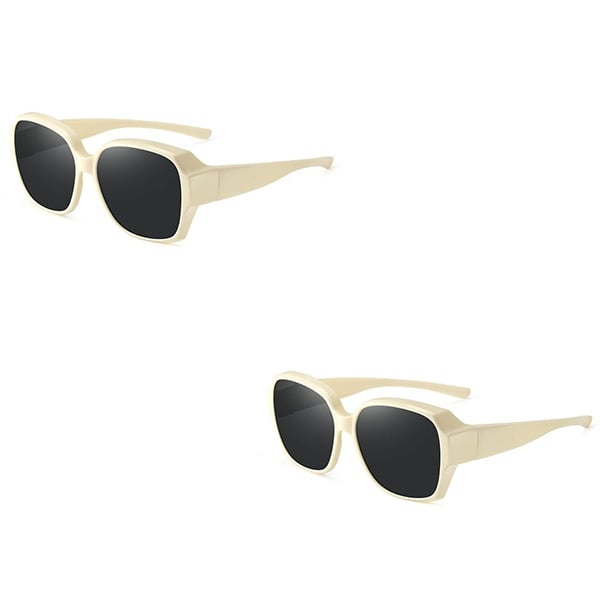 🎉LAST DAY - BUY 1 GET 1 FREE😎2026 New Polarized UV400 Protection Trendy Round Cat-eye Sunglasses 🕶️