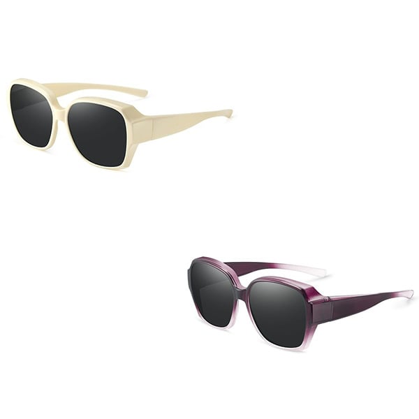 🎉LAST DAY - BUY 1 GET 1 FREE😎2026 New Polarized UV400 Protection Trendy Round Cat-eye Sunglasses 🕶️