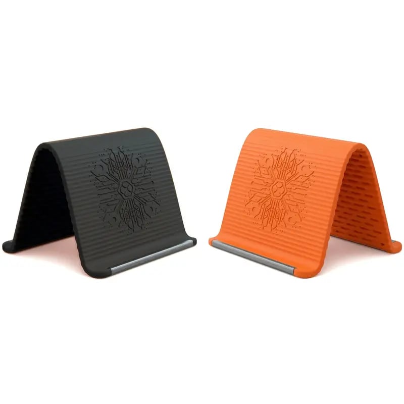 Foldable Silicone Aluminum Holder - Secure, Ergonomic Device Mount for Everywhere