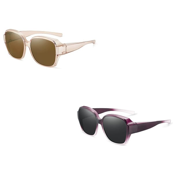 🎉LAST DAY - BUY 1 GET 1 FREE😎2026 New Polarized UV400 Protection Trendy Round Cat-eye Sunglasses 🕶️