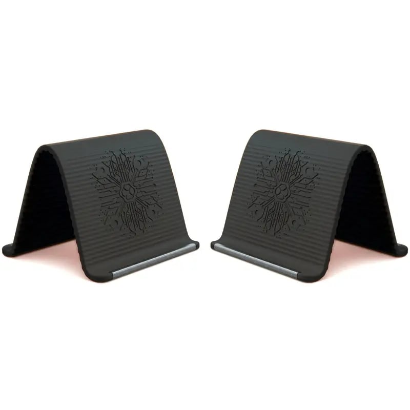 Foldable Silicone Aluminum Holder - Secure, Ergonomic Device Mount for Everywhere