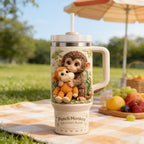 🐒 Punch Monkey Relief Tumbler💕
