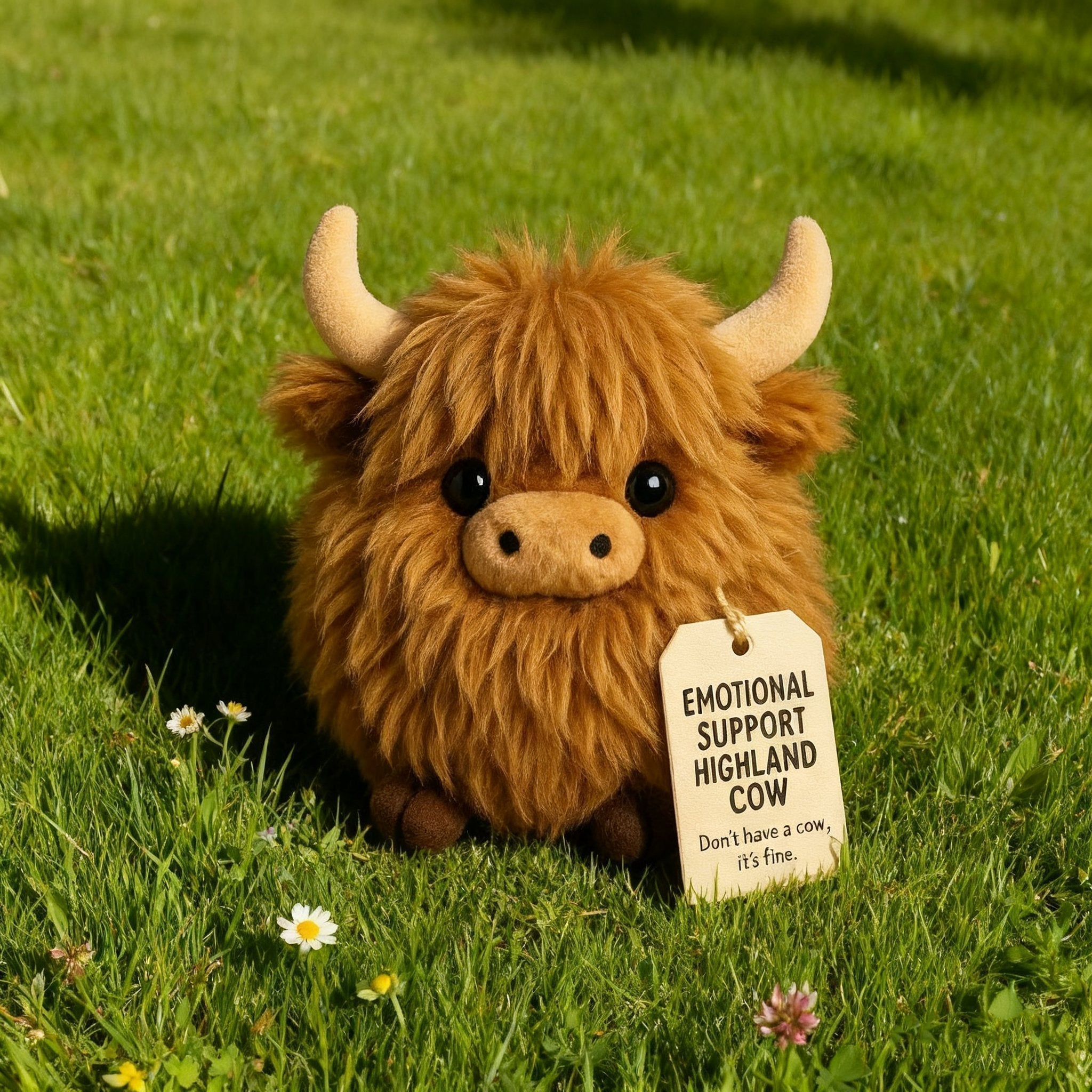 🎅Christmas Pre-Sale 50% OFF🎁Highland Cow Emotional Support Plush🎉
